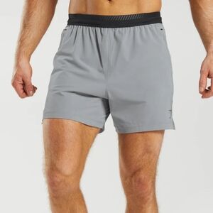 Gymshark Apex 5" Hybrid Shorts Drift Grey